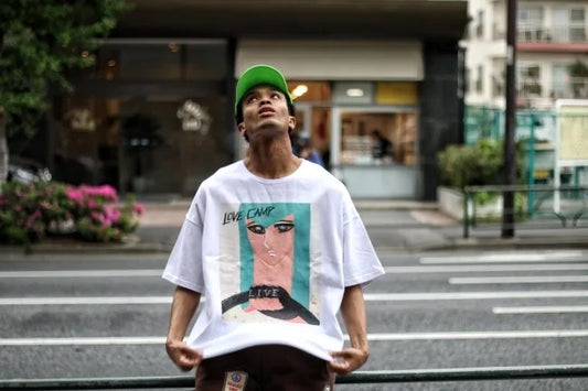 LOVE CAMP DRIVE WIDE TEE