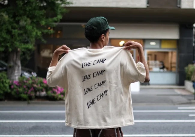 LOVE CAMP DRIVE WIDE TEE