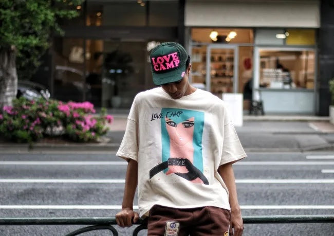 LOVE CAMP DRIVE WIDE TEE