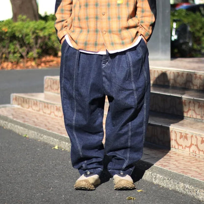 RANDY DENIM PANTS ” WASHED & ONE WASH "