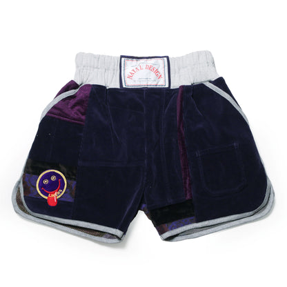 UPCYLCLE ROB SHORTS 1 HAND MADE CUSTOM -PURPLE-